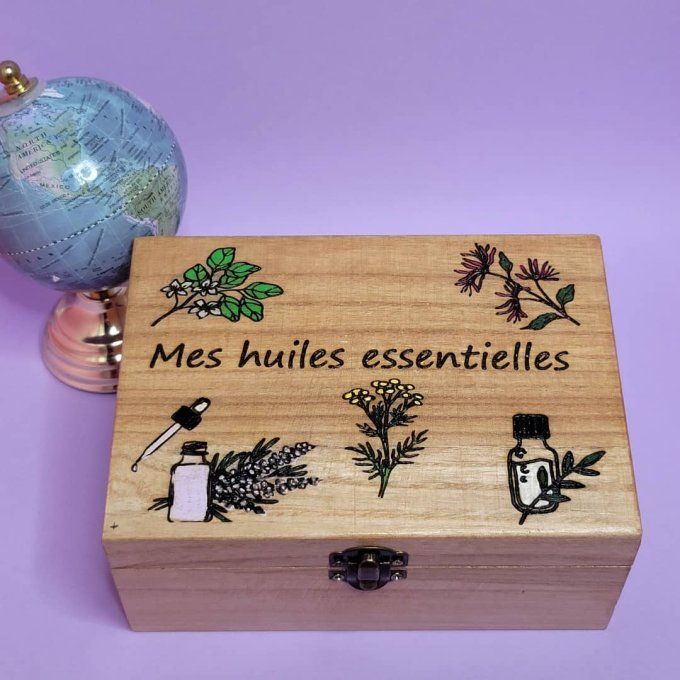 Boite huiles essentielles