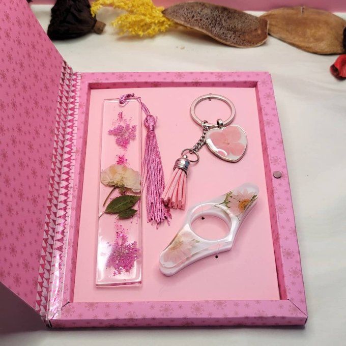 Coffret du lecteur rose à personnaliser