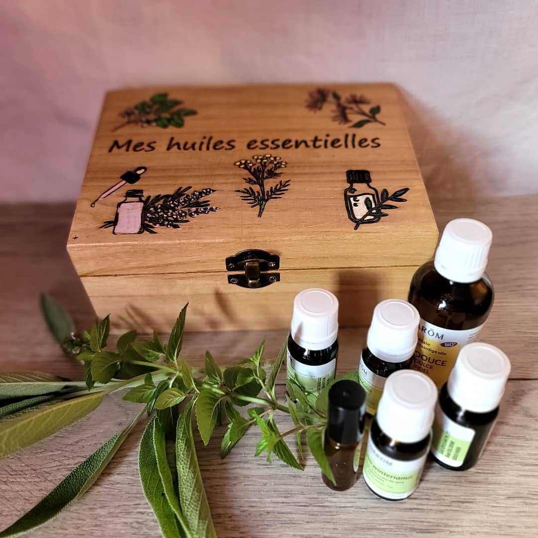 Boites pyrogravées Boites pyrogravées